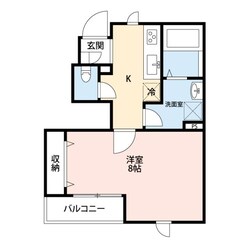 リーブル　木下の物件間取画像